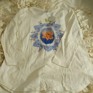 Lucky lotus 3/4 tee